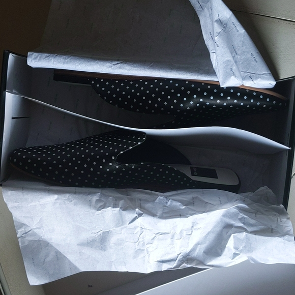 Like New Leather Dolce Vita Brie Polka Dot Mules - Picture 2 of 12